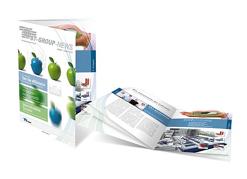 BT-Group News Mockup der Ausgabe 2